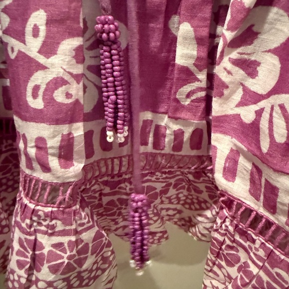 FARM Rio Sweet Garden Lilac Mini Dress - Picture 6 of 8